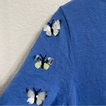 Talbots Womens Sweater Short Sleeve Sequin Butterfly Pull Over Plus Size 1X Photo 7