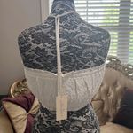 Allie Rose Two Piece Set, White Halter Top and Shorts, Brand New Photo 2