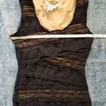 Max Studio  Black Ruffle and Lace Tank S Photo 2