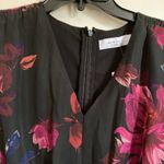 Anthropologie  Ali & Jay New Black Floral V-Neck Long Sleeve Romper #MBG Photo 5
