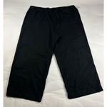 Old Navy  Black Linen Blend Wide Leg Lounge Pant 3X New Photo 0