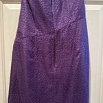 Shoshanna Purple Silk Strapless Mini Dress Size 6 Photo 7