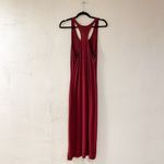 Talula  Aritzia Gallatin Racerback Midi Dress in Maroon Medium Photo 2