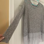Abercrombie & Fitch Abercrombie Grey Flowy Sweater Photo 1