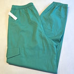 Abound  Womens  Medium Elastic Waist Cargo Pants Green Casual Trousers‎ Photo 0