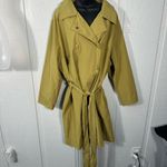 Ava & Viv  Women’s Olive Green Utility Trench Coat Size 2X NWT Photo 2