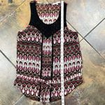 Daniel Rainn  Sleeveless Crochet Neck Tie Waist Tank Small Photo 5