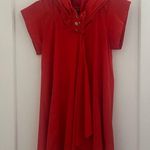 Gracia  Red Mini Dress with Hood Photo 3