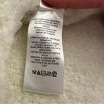 Anthropologie Pilcro Ivory Off White Oversized Chunky Knit Vneck Sweater XS Photo 7