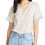 Madewell Village Ruffle Sleeve Shirt Photo 0