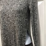 Marled by reunited Clothing Gray Side Slit Sweater Size XS Photo 2