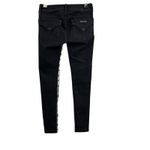 Hudson Jeans Hudson Hi Rise Skinny Jeans Black & White Plaid Contrast Panel Women's Size 24 Photo 2