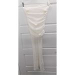 Meshki  2 Piece Set White Stretchy Knit Top And Long Maxi Skirt sz S Photo 4