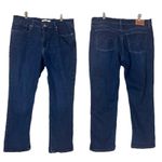 Levi's Levi’s Women’s Jeans Classic Straight Leg 9" Mid Rise Dark Wash Size 16S 33x28 Photo 2