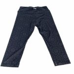 Everlast Floral Athletic Leggings, Black, Small Photo 1