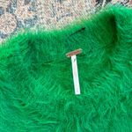 Free People  Harrison Bunny Fuzzy Pullover Crewneck Sweater Photo 4