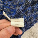 Free People  Women's XS Long Button-Down Cardigan Blue/Black Boho‎ Minimalist Photo 7