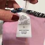 Shade & Shore Ruffle Bralette Cross Back Bikini Top Black Floral NWOT S Photo 9