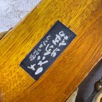 Japanese Geta Sandals Wooden Thong Platform Shoes Traditional Style Size 10 Brown Photo 3