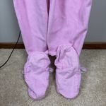 Nick & Nora Pajamas One Piece Womens XL Pink Bunny Rabbit Easter Footie Fleece Photo 4