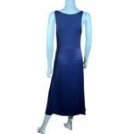 Anthropologie Gemini Navy Blue Tank Top Midi Dress Photo 7