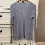 Anthropologie  Knitted and Knotted Ribbed Lace Front Cardigan. Size Small. EUC Photo 8