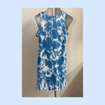 🆕Blue Tie Dye Trendy Knit Tank Dress M🆕 Blue Size M Photo 4