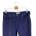 Free People  We The Free Jayde Cord Flare Pants Raw Hem Blue Size‎ 29 Photo 1