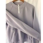 Lululemon City Sweat Crew Spacer Iced Iris Purple Sweatshirt Crewneck 6 Scuba Photo 5