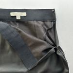 Brochu Walker The Drew Skirt Faux Leather Black Size Small Knee Length Pencil Photo 3