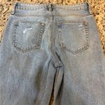 Altar'd State  Light Blue Straight Leg Jeans Button Fly Photo 6