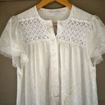 Oscar de la Renta white vintage night gowm dress pajama Photo 2