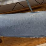 Brighton double pockets blue Jacquard croco Hobo medium Y2K shoulder bag leather Photo 5