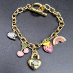 Coach  Strawberry 🍓 heart ❤️ bracelet Photo 0