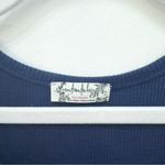 Free People Intimately  Ribbed Knit High Neck Racerback tank top - Navy - SMALL Photo 1