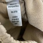 AGOLDE Boxing Fleece Shorts Womens Medium Tan Fleece Pull On Athleisure Lounge Photo 5