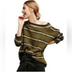 Free People  RETRO TEEN SPIRIT NIRVANA OVERSIZED GROMMET
TAPE TUNIC Photo 1