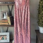 retrofete Ember Sequin Strapless Maxi Dress Pink Womens Size XS Photo 8