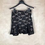 City Studios CITY STUDIO Juniors' Black Lace Flared Mini Skirt NWT Size 5 Photo 5
