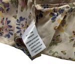 Elodie Ivory & Multicolor Floral Sheer Crop Top Women Size XS | 41-57 Photo 4