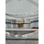 Downeast Multi-Color Stripe Puff Sleeve Tee | Size Large Photo 4