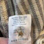 Marine layer Size S Elle Relaxed Crop Pants Ankle Cream Shadow Stripe Pockets Photo 5