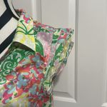 Lilly Pulitzer  Floral Ruffle Sleeve Button Down Blouse Photo 1