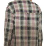 Free People  | We The Free Anneli 100% cotton Plaid Shirt Jacket Spanish Olive Photo 1