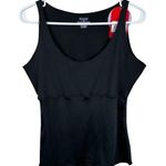 Spanx NEW Cami Tank Top Womens 1X Black Stretch Shape Wear Shirt Photo 0