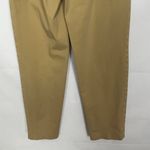 Vintage L.L. Womens Khaki Pants 4 Cotton Business Casual Career Preppy Academia Tan Photo 6