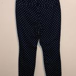 Old Navy women’s business casual stretchy Blue & White Polka Dot Pants size 8 🆕 Photo 4