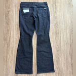 White House | Black Market WHBM Dark Wash Denim High Rise Skinny Flare Sculpt Jeans Photo 2
