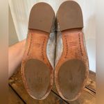 Frye Terri Leather Slip-On Oxford Loafer Flats in Distressed Metallic Size 5.5 Photo 5