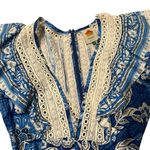 Farm Rio  Full Of Flowers Ruffle Jumpsuit, Sz M Photo 12